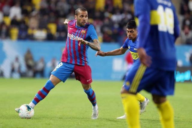 8868在线官网登录入口-巴萨第二次首秀当队长 38岁阿尔维斯输球不气馁